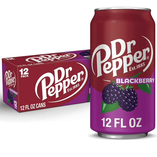 Pepper blackberry soda pop - pepper,
