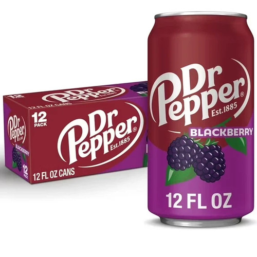 Pepper blackberry soda - blackberry,